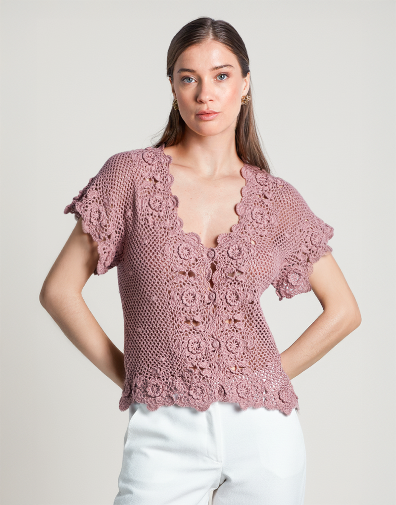 FLOWER VEST