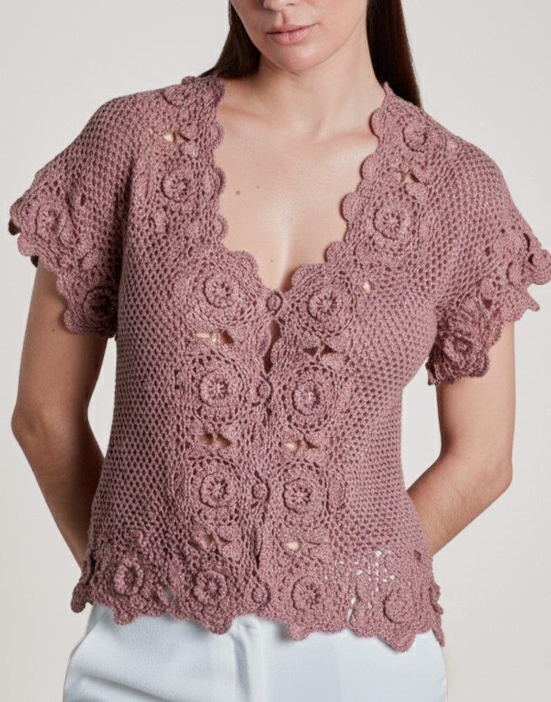 Flower Vest Detalle 1