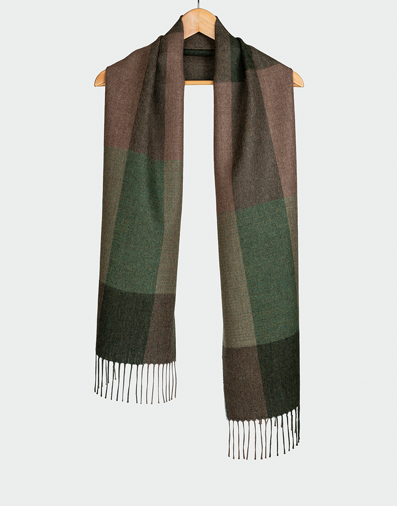 BIG CHECK SCARF