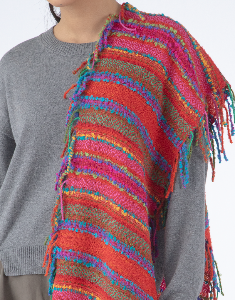 NEW BOUCLE SCARF