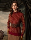 CHECK SWEATER