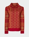 CHECK SWEATER