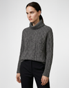 FROST CABLE TURTLENECK