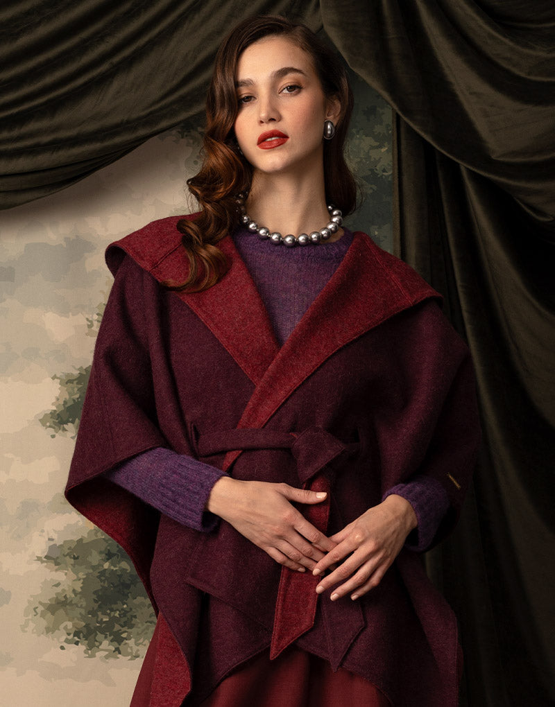 ALONDRA HOOD CAPE
