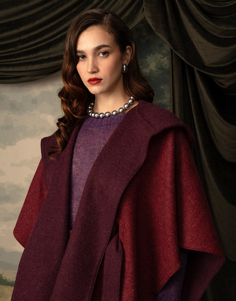ALONDRA HOOD CAPE