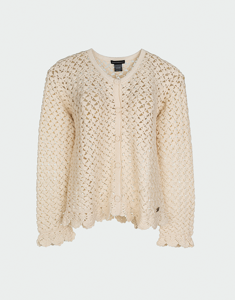 XIA CROCHET CARDIGAN