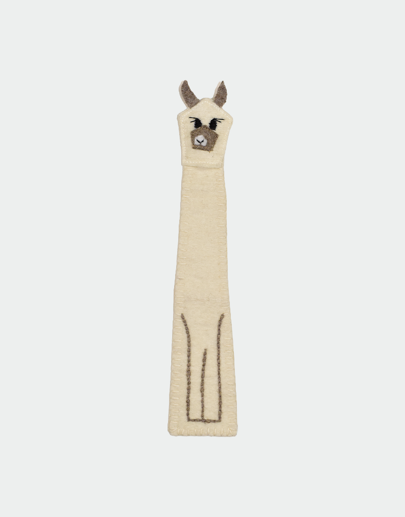 SEPARADOR DE LIBRO VICUÑA