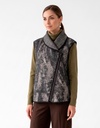 ASIMETRICAL ZIPPER VEST